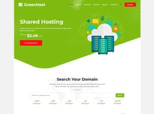 Hosting Website website preview